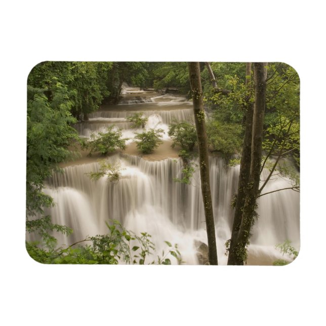 Thailand, Huai Mae Khamin Waterfall Magnet (Horisontell)