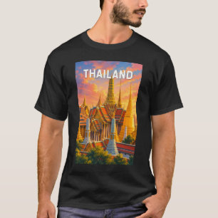 Thailand Illustration Resa Konst Vintage T Shirt