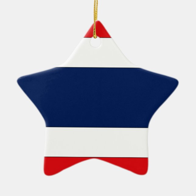 Thailand Julgransprydnad Keramik (Framsidan)