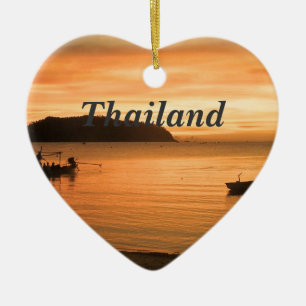Thailand Julgransprydnad Keramik