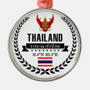 Thailand Julgransprydnad Metall
