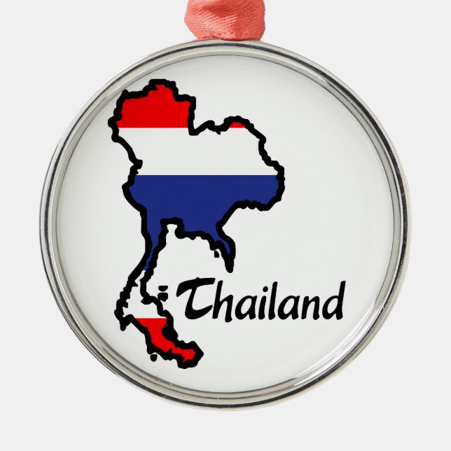 THAILAND JULGRANSPRYDNAD METALL (Framsidan)