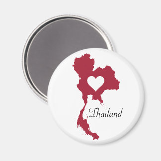 Thailand Karta Magnet