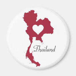 Thailand Karta Magnet