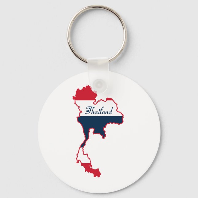 Thailand Keychain Nyckelring (Framsida)