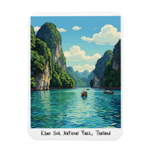 Thailand Khao Sok Nationalpark Resa Magnet