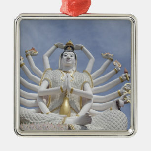 Thailand, Ko Samui alias Koh Samui). Wat Plai 3 Julgransprydnad Metall