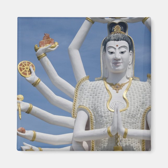 Thailand, Ko Samui alias Koh Samui). Wat Plai Magnet (Framsidan)