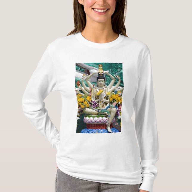Thailand, Ko Samui (även Koh Samui). Wat Plai 2 T Shirt (Framsida)