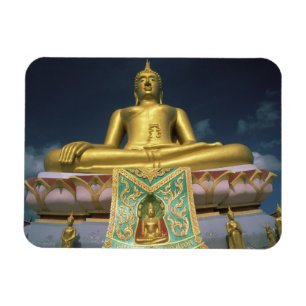 Thailand, Koh Samui-ön. Stor Buddha. Magnet