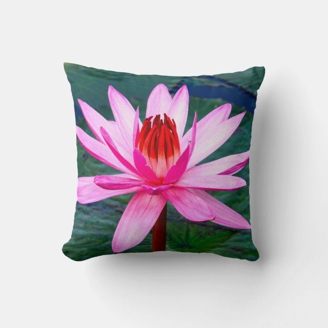 Thailand - Kumphawapi Lotus Lake Kudde (Framsida)