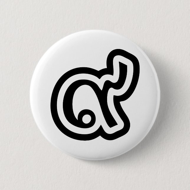 Thailand Lucky Number 9 / nio / ๙ (Gao/Kao) Thai Knapp (Framsida)