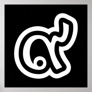 Thailand Lucky Number 9 / nio / ๙ (Gao/Kao) Thai Poster