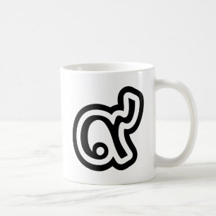 Thailand Lyckligt Nummer 9 / Nio / ๙ (Gao/Kao) Tha Kaffemugg
