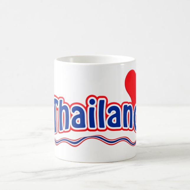 Thailand mugg - välj stil & färg (Center)