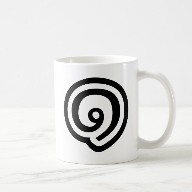 Thailand Nummer 1 / Ett / ๑ (Nueng) Thailändska Sp Kaffemugg (Höger)