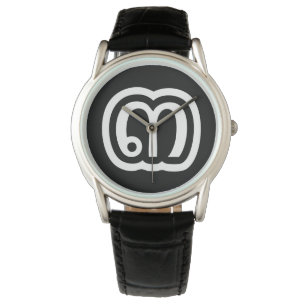 Thailand, nummer 3 / tre / ๓ (Sam) thailändska skr Armbandsur