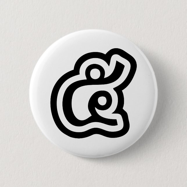 Thailand nummer 5/fem/๕ (Haa/Ha) thai-skript Knapp (Framsida)