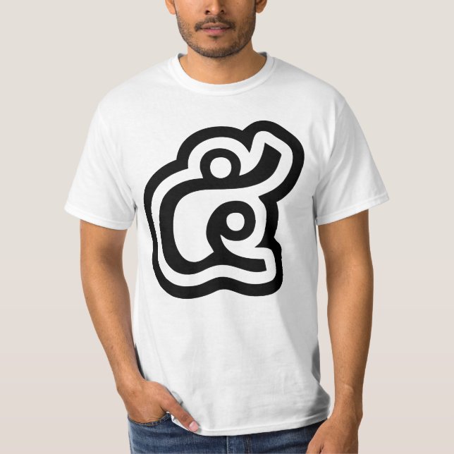 Thailand nummer 5/fem/๕ (Haa/Ha) thai-skript T-shirt (Framsida)