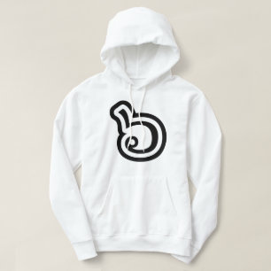 Thailand Nummer 6 / Sex / ๖ (Ho/Hok) Thailändska S Hoodie