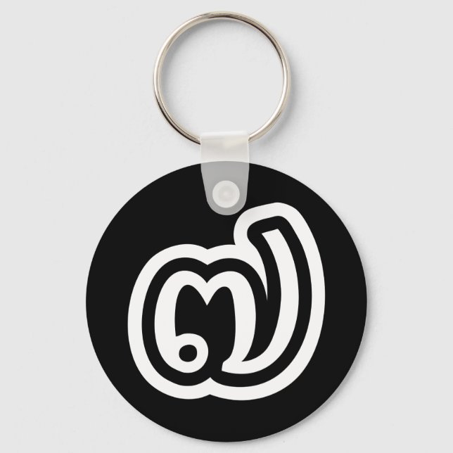 Thailand nummer 7/7/๗ (jed/Chet) thai Nyckelring (Framsida)