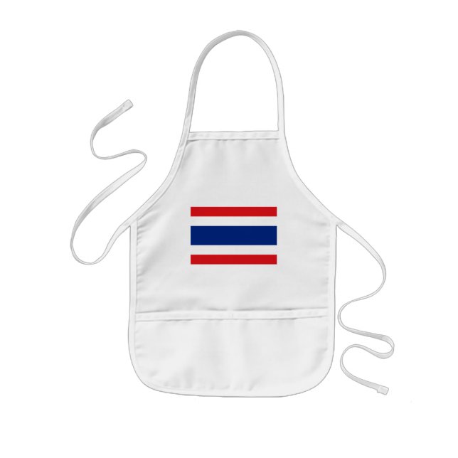 Thailand och flagga barnförkläde (Framsidan)
