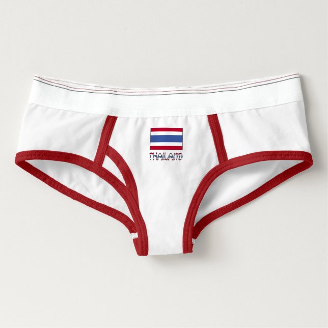 Thailand och Flagga Brief (Framsida)
