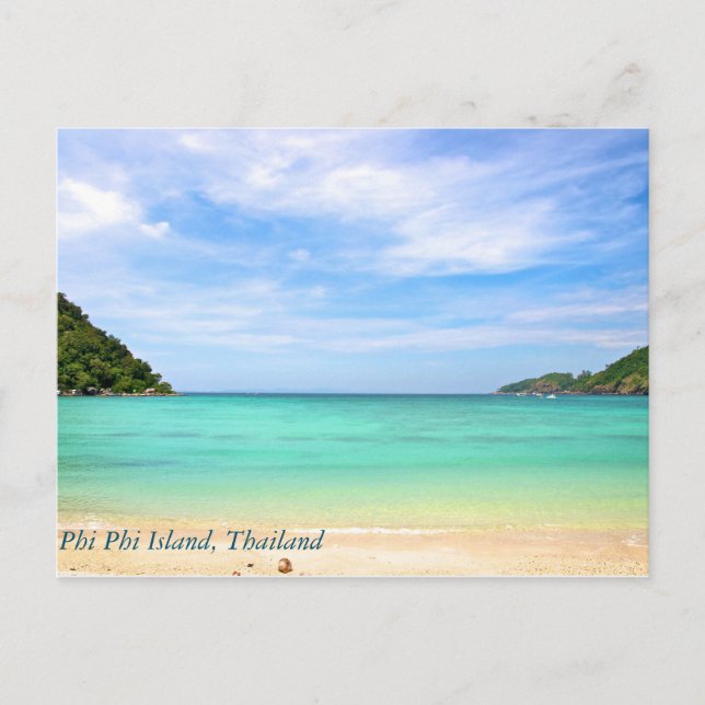 Thailand på Phi Phi-ön Vykort (Framsida)