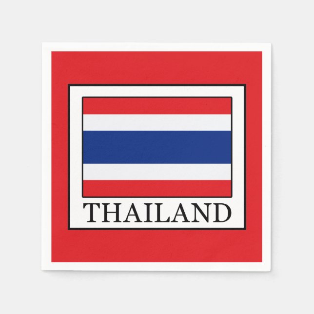 Thailand Pappersservett (Framsidan)