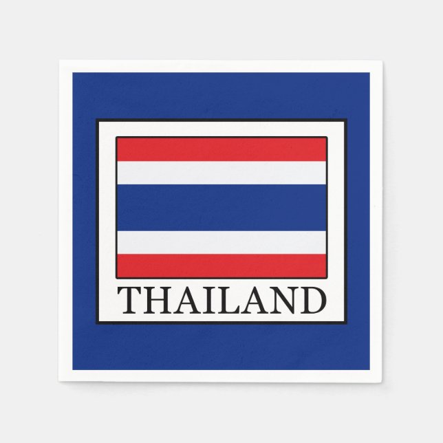 Thailand Pappersservett (Framsidan)