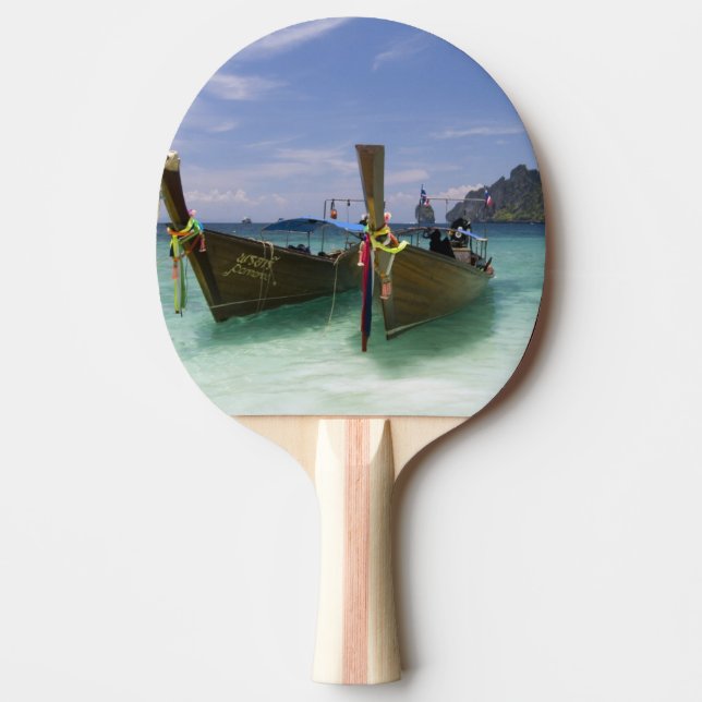 Thailand, Phi Phi Don-ön, Yong Kasem-stranden, Pingisracket (Framsidan)