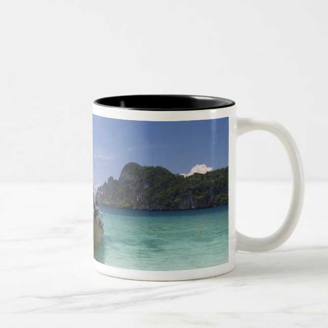 Thailand, Phi Phi Don-ön, Yong Kasem-stranden, Två-Tonad Mugg (Höger)