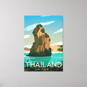 Thailand Phuket Canvastryck