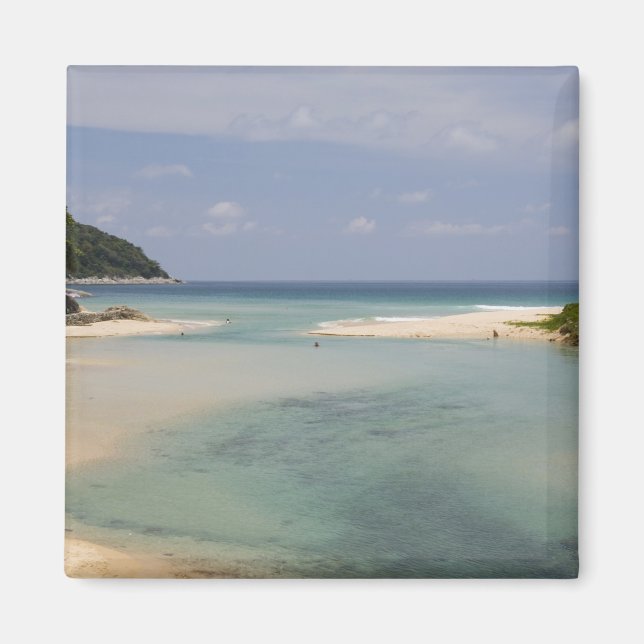 Thailand, Phuket, Nai Harn-stranden. Magnet (Framsidan)