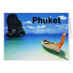 Thailand Phuket (St.K) Hälsningskort
