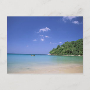Thailand, Phuketön. Strand. Vykort