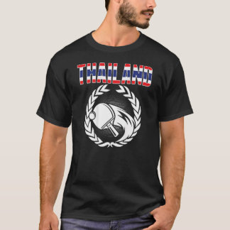 Thailand Ping Pong Thailändska Bordtennislandslag T Shirt