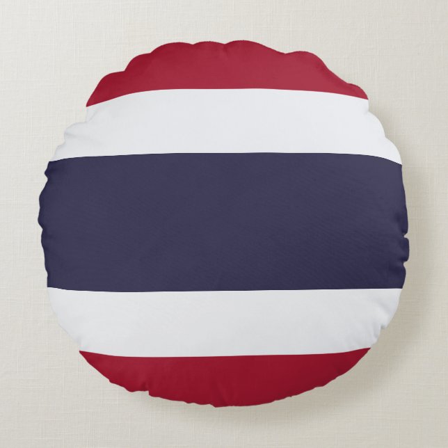 Thailand Rund Kudde (Framsidan)