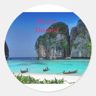 Thailand Runt Klistermärke