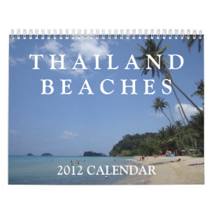 Thailand sätter på land kalender 2012