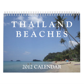 Thailand sätter på land kalender 2012