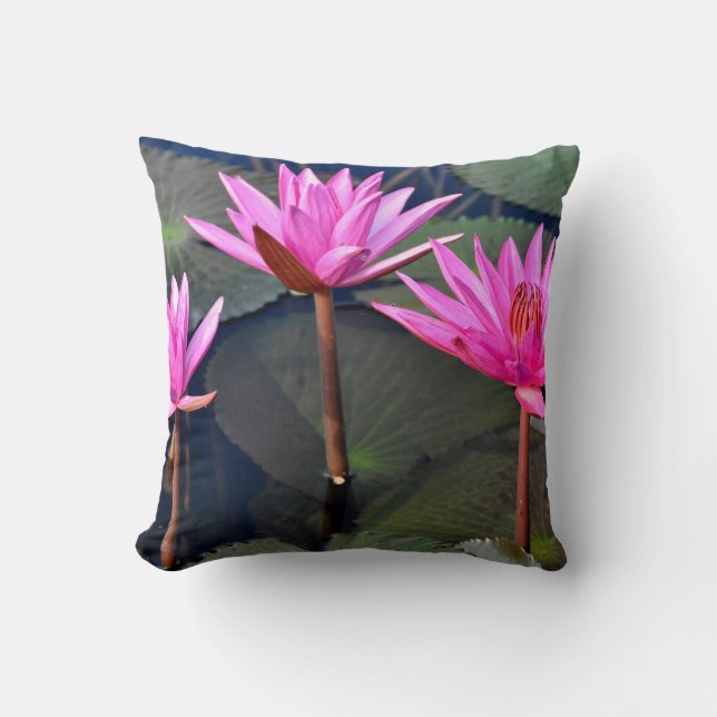 Thailand - Sukhothai lotus  Kudde (Framsida)