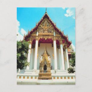 Thailand Temple Vykort