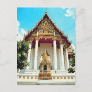 Thailand Temple Vykort