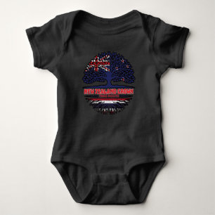 Thailand Thai New Zealander New Zealand Träd Roots T Shirt