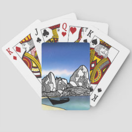 Thailand Tropical Beach Scene Casinokort