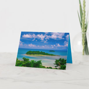 Thailand Tropiska öarna Kort