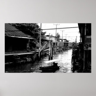 Thailand vatten poster