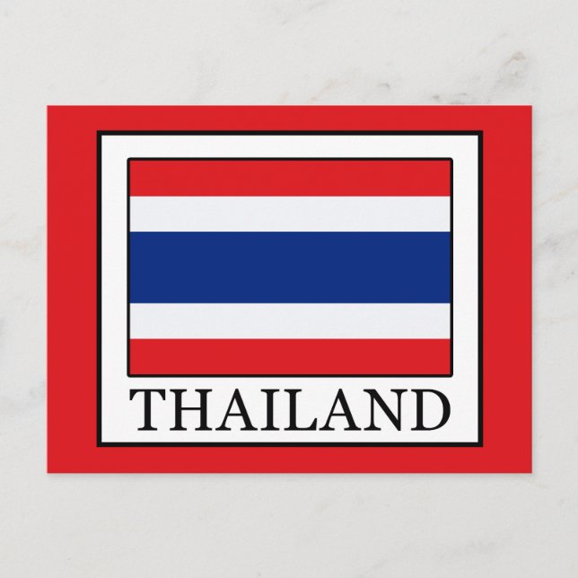 Thailand Vykort (Framsida)