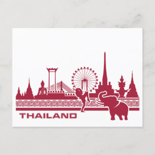 Thailand Vykort